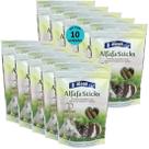 Alcon club alfafa sticks 70g kit com 10 para roedores hamster chinchila porquinho da índia gerbil coelho topolino