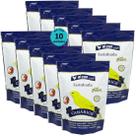 Alcon club farinhada canário 250g super premium kit com 10 ração para pássaros
