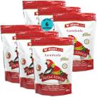 Alcon club farinhada psitacídeos 250g super premium kit com 6