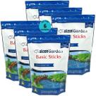 Alcon garden basic sticks 300g ração para peixes kit com 6