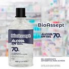 Álcool Em Gel 70 Antisséptico Higienizador De Mãos BioAssept 450G.