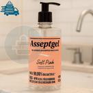 Alcool Em Gel Higienizador Para as Maos Antisseptico Asseptgel Soft Pink 420g Perfumado Com Esferas Hidratantes Alcool Em Gel Higienizador Para as Maos Antisseptico Asseptgel Soft Pink 420g Perfumado Com Esferas Hidratantes