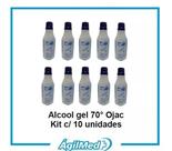Álcool Gel 70% 99g OJAC Kit 10 unidades