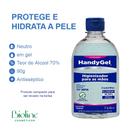 Álcool Gel 70% - HandyGel Higenizador para as mãos