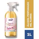 ALcool perfumado limpador mundus flores 1 litro (gatilho incluso) (antigo Mil flores)