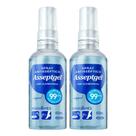 Álcool Spray Antisseptico de Bolsa Asseptgel 60ml Clorexidina Original