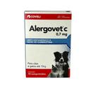 Alergovet C 0,7mg 10 Comprimidos - Coveli