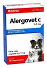 Alergovet para Cães e Gatos 0,7mg - 10 Comprimidos
