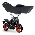 Aleta aba tanque tomada de ar esquerda yamaha mt07 2019 2020 2021 2022 2023 2024 2025