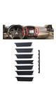 Aletas Difusor Ar Central Horizonta Pajero Full