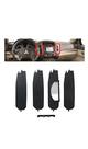 Aletas Difusor Ar Central Vertical Pajero Full 08-20 Modulo