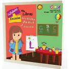 Alfabeto de Encaixe em Libras - MDF 54 Peças