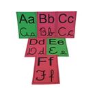 Alfabeto De Parede 4 Formas Letras De Forma E Cursiva Em Eva