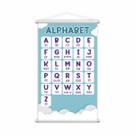 Alfabeto em Inglês Banner Escolar Pedagógico 80x50cm Alfabeto em Inglês Banner Escolar Pedagógico 80x50cm