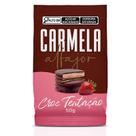 Alfajor Croc Tentação Carmela Sabor Morango e Chocolate 50g
