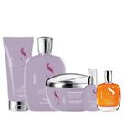 Alfaparf Semi Di Lino Smoothing Rebel Hair Kit Completo Pequeno