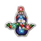 Alfinete de Lapela Pinguim Blinkee com Cachecol e Luzes LED Piscantes 3,8 cm