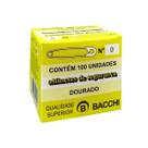 Alfinete De Segurança Nº 0 27mm Dourado CX 100 Und Bacchi Alfinete De Segurança Nº 0 27mm Dourado CX 100 Und Bacchi