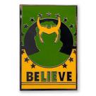 Alfinete esmaltado Marvel Studios Loki Believe Edição Limitada