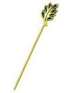 Alfinete Gravata Terno Flor de Acacia Folha Ouro 18k Maçon Sorte Pin K110 Alfinete Gravata Terno Flor de Acacia Folha Ouro 18k Maçon Sorte Pin K110