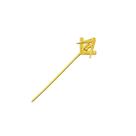 Alfinete Maçonaria Universo Botom Ouro 18K Original K100 14138