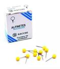 Alfinete mapa amarelo 50un bacchi