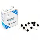 Alfinete Mapa Preto CX.C/50PCS. Alfinete Mapa Preto CX.C/50PCS.
