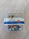 Alfinete para mapa Brw colorido tipo bola 6mm 50 unidades Alfinete para mapa Brw colorido tipo bola 6mm 50 unidades