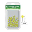 Alfinete Para Mapa Com 50 Unidades Nº 5 Amarelo Iara Alfinete Para Mapa Com 50 Unidades Nº 5 Amarelo Iara