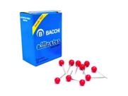 Alfinete Para Mapa Com 50 Unidades Nº 5 Vermelho Bacchi Alfinete Para Mapa Com 50 Unidades Nº 5 Vermelho Bacchi