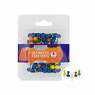 Alfinete Para Mapa Marcador 6mm Tipo Bola Brw 50un