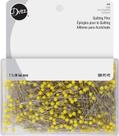 Alfinetes acolchoados Dritz 3009 de 1-3/4 polegadas amarelos (500 unidades) Alfinetes acolchoados Dritz 3009 de 1-3/4 polegadas amarelos (500 unidades)