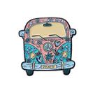 Alfinetes de broche Creative Alloy Lapel Pin Colorful Peace Bus