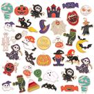 Alfinetes de Halloween SANNIX, 60 unidades, lapela esmaltada, estilos variados