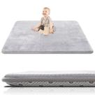 Alfombra de Juego para Bebé SEPARO Acolchada 3 cm 120x120 cm Antideslizante