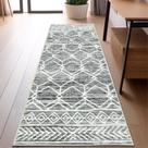 Alfombra Runner jinchan Marocchino Moderna Geométrica 60x180cm Gris Alfombra Runner jinchan Marocchino Moderna Geométrica 60x180cm Gris