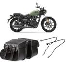 Alforge Bolsa Mala Baú Lateral Botinha 20l Liso Afastador Suporte Royal Enfield Meteor 350 Alforge Bolsa Mala Baú Lateral Botinha 20l Liso Afastador Suporte Royal Enfield Meteor 350
