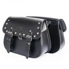 Alforge Lateral Bolsa Custom 18 Litros Com Cravos Para Moto Alforge Lateral Bolsa Custom 18 Litros Com Cravos Para Moto
