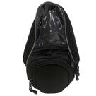 Alforge Mala Bolsa Tanque Moto Magnética Impermeável Preta