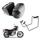 Alforge Nylon C/capa + Afastador Suzuki Intruder 125