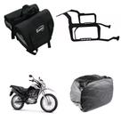 Alforge Universal C/ Capa + Afastador Honda Bros 160
