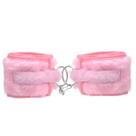 Algema feito em pelúcia com ajuste feito em tiras autocolantes rosa - Sexshop Algema feito em pelúcia com ajuste feito em tiras autocolantes rosa - Sexshop