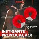 Algemas sexy em pelúcia