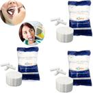Algodao Em Rolo Limpeza Bucal Bochecha Kit 3 Pacotes C/100 Und