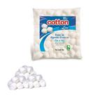 Algodão Hidrófilo Em Bolas Brancas Cotton Line 95g Kit C/ 3 Pacotes