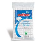 Algodão Quadradinho Cotton Line 95g - Ideal para Remoção de Maquiagem e Limpeza
