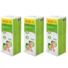 Algodão Quadrado Pacotão Puro Bellacotton Biodegradável Kit 3 Com 100 Unidades
