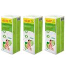 Algodão Quadrado Pacotão Puro Bellacotton Biodegradável Kit 3 Com 100 Unidades