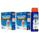 Algy Cartril 60 Cápsulas 2 Unidades + Gel De Massagem