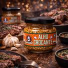 Alho Crocante Gonzalo 100g Sabor Intenso e Textura Irresistível para Pratos